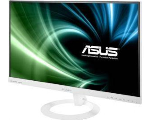 МОНИТОР 23" ASUS VX239H-W White (AH-IPS, LED, LCD, Wide, 1920 x1080, 5 ms , 178°/178°, 250 cd/m, 80`000`000:1,+HDMI, +DVI, MM)